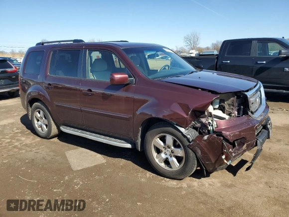 2011 Honda Pilot EX with VIN 5FNYF4H40BB080680, listed as a Copart auction lot 48696295 with 103,901 mi miles and Salvage Title. Bid and sale history available at carsss.com. Image 4.