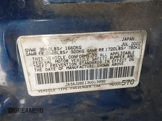 2003 Mitsubishi Lancer ES with VIN JA3AJ26E13U0A3996, listed as a IAAI auction lot 41251250 with 223,311 mi miles. Bid and sale history available at carsss.com. Image 9.