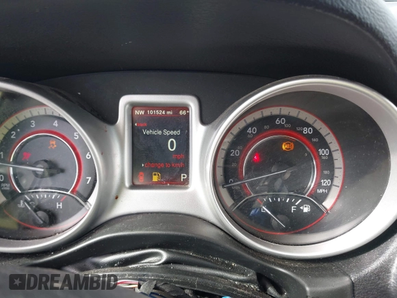 2019 Dodge Journey GT with VIN 3C4PDDEG3KT738784, listed as a IAAI auction lot 41749896 with 101,524 mi miles and . Bid and sale history available at carsss.com. Image 7.