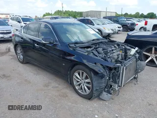 2014 Infiniti Q50 Premium with VIN JN1BV7AP2EM673289, listed as a IAAI auction lot 42552398 with 172,770 mi miles and . Bid and sale history available at DreamBid. Image 1.