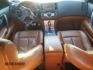 2006 Infiniti FX with VIN JNRAS08W16X207472, listed as a Copart auction lot 73719984 with 93,532 mi miles and Salvage Title. Bid and sale history available at DreamBid. Image 8.