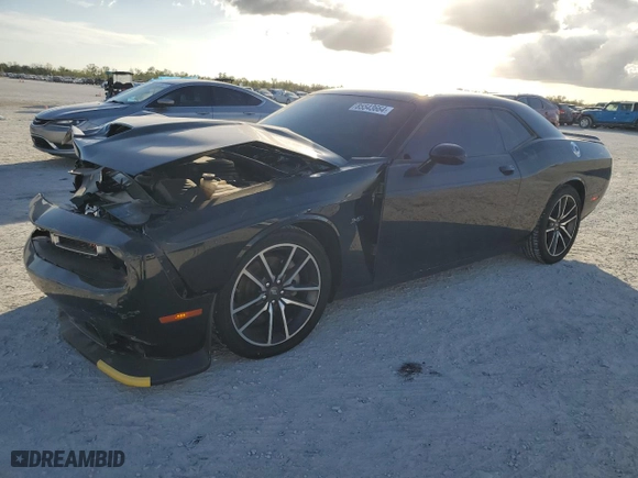 2023 Dodge Challenger R/T with VIN 2C3CDZBT0PH693420, listed as a Copart auction lot 85543664 with 16,170 mi miles and Non Repairable. Bid and sale history available at carsss.com. Image 1.