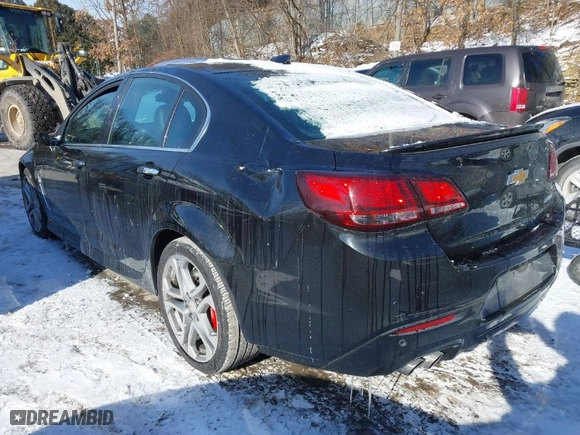 2017 Chevrolet SS with VIN 6G3F15RW5HL302117, listed as a IAAI auction lot 41394283 with 14,185 mi miles. Bid and sale history available at carsss.com. Image 3.