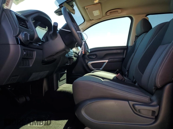 2022 Nissan Titan SV with VIN 1N6AA1EE7NN104391, listed as a Copart auction lot 87625165 with 51,341 mi miles and Salvage title. Bid and sale history available at DreamBid. Image 7.
