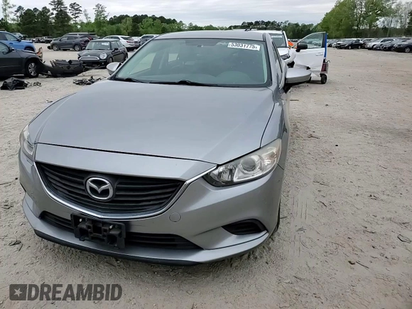 2015 Mazda 6 i Touring with VIN JM1GJ1V53F1189459, listed as a Copart auction lot 53031775 with 111,956 mi miles and Salvage Title. Bid and sale history available at DreamBid. Image 10.