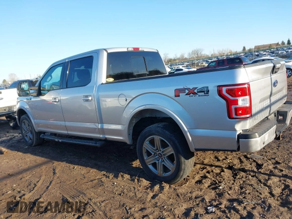 2018 Ford F-150 XL with VIN 1FTFW1EG0JFB44991, listed as a IAAI auction lot 41751140 with 153,051 mi miles. Bid and sale history available at carsss.com. Image 14.