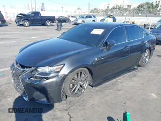 2018 Lexus GS with VIN JTHBZ1BL2JA014729, listed as a IAAI auction lot 41225803 with 60,587 mi miles. Bid and sale history available at carsss.com. Image 2.