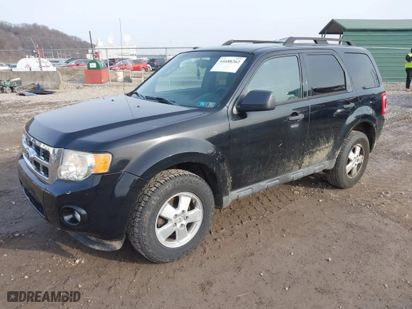 2010 Ford Escape XLT with VIN 1FMCU9D74AKD38287, listed as a IAAI auction lot 41688262 with 162,354 mi miles. Bid and sale history available at carsss.com. Image 2.