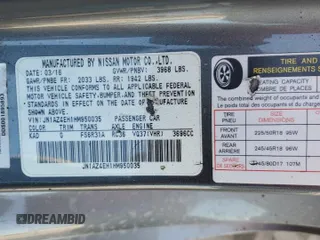 2017 Nissan 370Z z VIN JN1AZ4EH1HM950035, wystawiony jako Copart lot #70534664 z przebiegiem 63 667 mil mil oraz Szkoda całkowita • Salvage title. Historia ofert i sprzedaży dostępna na DreamBid. Obrazek 13.