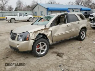 2008 Chevrolet Equinox LT with VIN 2CNDL63F586063184, listed as a Copart auction lot 47296245 with 0 mi miles and Salvage Title. Bid and sale history available at carsss.com. Image 1.
