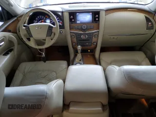 2013 Infiniti QX56 with VIN JN8AZ2NF7D9550997, listed as a Copart auction lot 49058135 with 183,369 mi miles and Salvage Title. Bid and sale history available at carsss.com. Image 8.