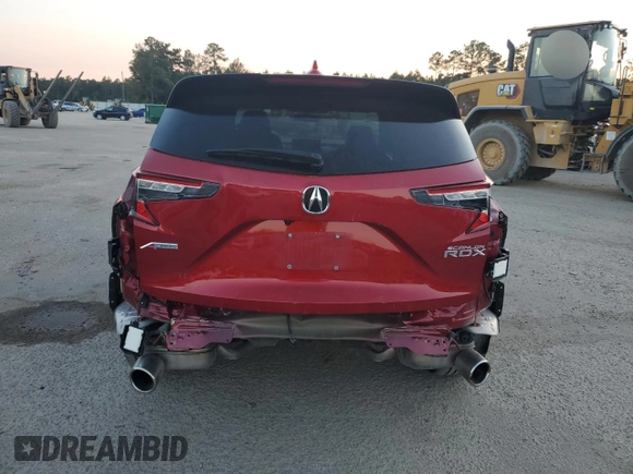 2022 Acura RDX w/A-Spec Package with VIN 5J8TC1H67NL000040, listed as a Copart auction lot 75944694 with 36,884 mi miles and Clean Title. Bid and sale history available at carsss.com. Image 6.