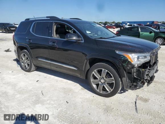 2019 GMC Acadia Denali with VIN 1GKKNXLS1KZ107741, listed as a Copart auction lot 48402185 with 108,115 mi miles and Salvage Title. Bid and sale history available at carsss.com. Image 4.