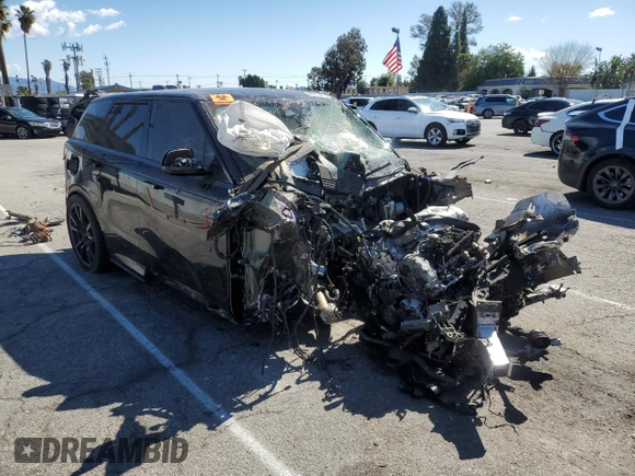 2024 Land Rover Range Rover Sport with VIN SAL1Z9F95RA193167, listed as a Copart auction lot 48012415 with Not Provided miles and Salvage Title. Bid and sale history available at DreamBid. Image 4.