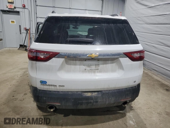 2019 Chevrolet Traverse LT Cloth with VIN 1GNEVGKW0KJ194146, listed as a Copart auction lot 46256905 with 118,487 mi miles and Salvage Title. Bid and sale history available at carsss.com. Image 6.
