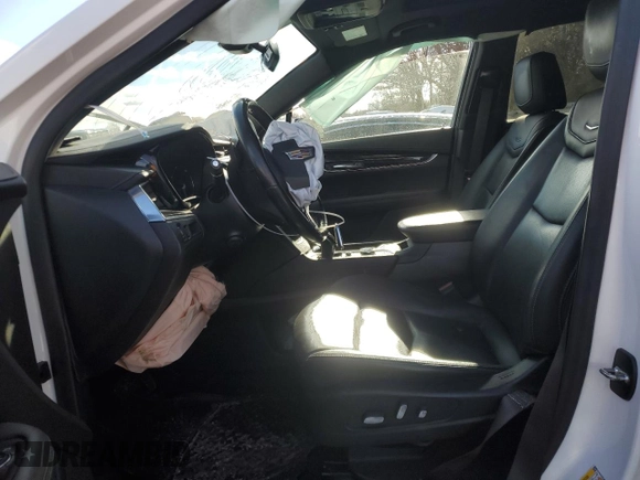2022 Cadillac XT6 Premium Luxury with VIN 1GYKPCRS4NZ128684, listed as a Copart auction lot 87806525 with 23,571 mi miles and Salvage Title. Bid and sale history available at carsss.com. Image 7.