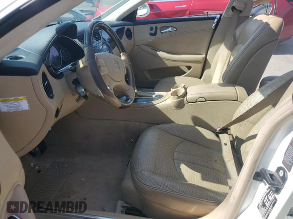2006 Mercedes-Benz CLS-Class with VIN WDDDJ75X46A015235, listed as a Copart auction lot 69666204 with 0 mi miles and Salvage Title. Bid and sale history available at carsss.com. Image 7.