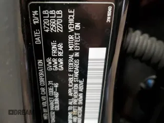 2015 Volvo S60 T6 Drive-E with VIN YV149MFK4F1349232, listed as a Copart auction lot 42994095 with 159,715 mi miles and Salvage Title. Bid and sale history available at carsss.com. Image 12.
