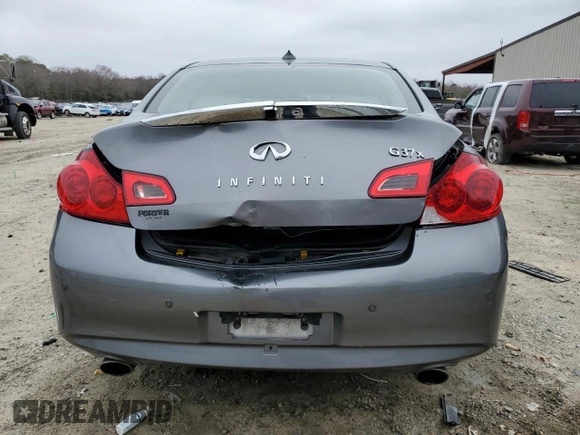 2011 Infiniti G37 x Sport Appearance Edition with VIN JN1CV6AR9BM410583, listed as a Copart auction lot 48680125 with Not Provided miles and Salvage Title. Bid and sale history available at DreamBid. Image 6.