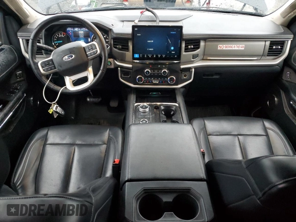 2022 Ford Expedition Max XLT with VIN 1FMJK1JTXNEA27256, listed as a Copart auction lot 83704554 with 106,834 mi miles and Clean title. Bid and sale history available at DreamBid. Image 8.
