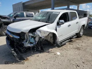 2021 Chevrolet Colorado 2WD LT with VIN 1GCGSCEN8M1293970, listed as a Copart auction lot 44965365 with 68,099 mi miles and Salvage Title. Bid and sale history available at carsss.com. Image 1.