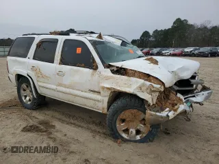 2002 Chevrolet Tahoe Z71 with VIN 1GNEK13Z52R215976, listed as a Copart auction lot 87701755 with 138,475 mi miles and Salvage Title. Bid and sale history available at carsss.com. Image 4.