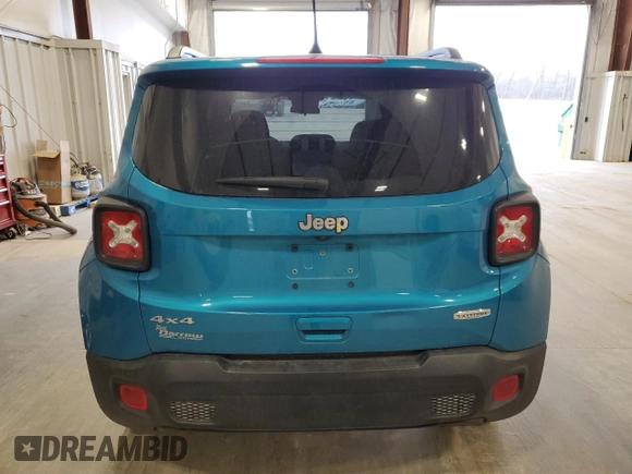 2020 Jeep Renegade Latitude with VIN ZACNJBBB9LPL91898, listed as a Copart auction lot 54888315 with 70,297 mi miles and Salvage title. Bid and sale history available at DreamBid. Image 6.