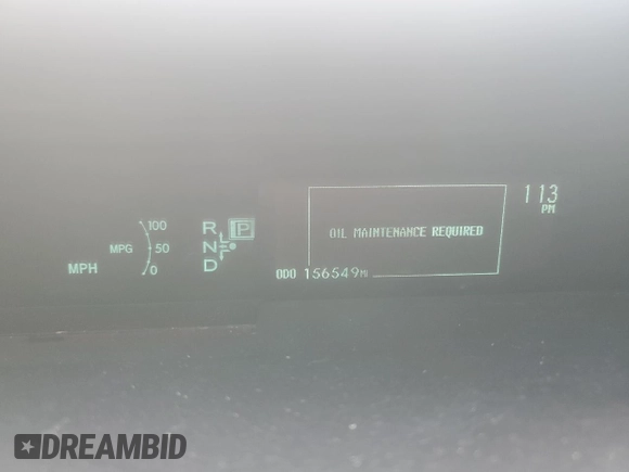 2010 Toyota Prius II with VIN JTDKN3DU3A0156981, listed as a Copart auction lot 52786365 with 156,549 mi miles and Salvage Title. Bid and sale history available at carsss.com. Image 9.
