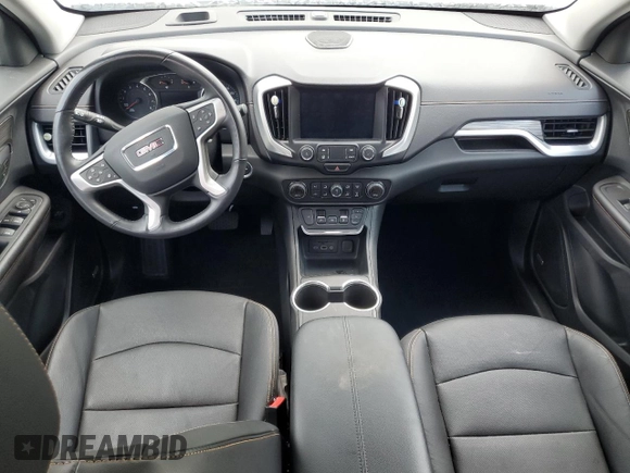 2021 GMC Terrain SLT z VIN 3GKALPEV9ML359613, wystawiony jako Copart lot #57420515 z przebiegiem 19 315 mil mil oraz Czysty tytuł • Clean title. Historia ofert i sprzedaży dostępna na DreamBid. Obrazek 8.