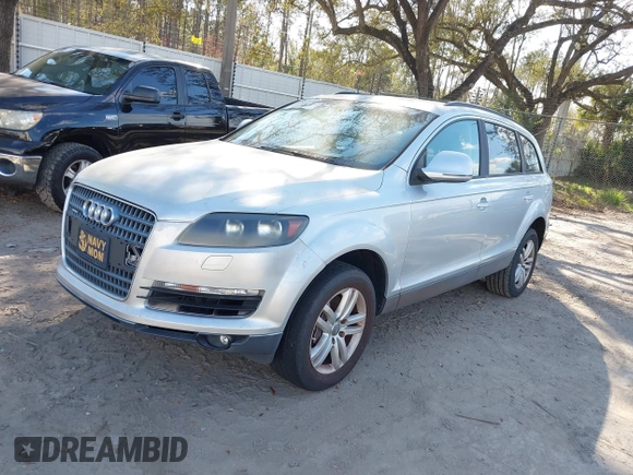 2008 Audi Q7 3.6L with VIN WA1AY74L98D037413, listed as a IAAI auction lot 41508182 with 191,771 mi miles. Bid and sale history available at carsss.com. Image 2.