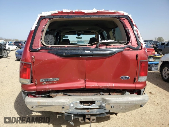 2003 Ford Excursion z VIN 1FMSU45F53EA92386, wystawiony jako Copart lot #47809505 z przebiegiem 147 603 mil mil oraz Szkoda całkowita • Salvage title. Historia ofert i sprzedaży dostępna na DreamBid. Obrazek 6.
