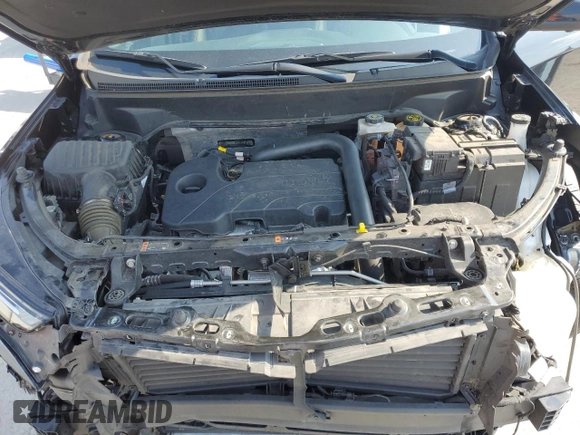 2023 Chevrolet Equinox RS with VIN 3GNAXMEGXPL140736, listed as a Copart auction lot 56400855 with 52,790 mi miles and Salvage title. Bid and sale history available at DreamBid. Image 12.