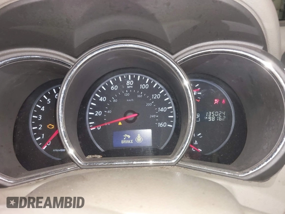 2014 Nissan Murano SV with VIN JN8AZ1MU3EW400818, listed as a IAAI auction lot 40806139 with 135,024 mi miles and . Bid and sale history available at carsss.com. Image 7.