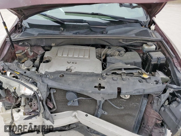 2008 Lexus RX 350 with VIN JTJGK31U080013772, listed as a Copart auction lot 53504485 with 191,417 mi miles and Salvage Title. Bid and sale history available at DreamBid. Image 12.