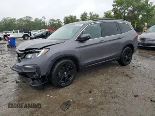 2022 Honda Pilot Special Edition with VIN 5FNYF6H22NB081604, listed as a Copart auction lot 58630755 with 61,537 mi miles and Salvage title. Bid and sale history available at DreamBid. Image 1.