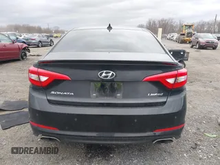2015 Hyundai Sonata Limited with VIN 5NPE34AF3FH106073, listed as a IAAI auction lot 41705413 with 107,405 mi miles and . Bid and sale history available at carsss.com. Image 16.