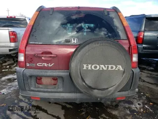 2002 Honda CR-V EX with VIN JHLRD78872C082442, listed as a Copart auction lot 42456945 with 154,848 mi miles and Salvage Title. Bid and sale history available at DreamBid. Image 6.