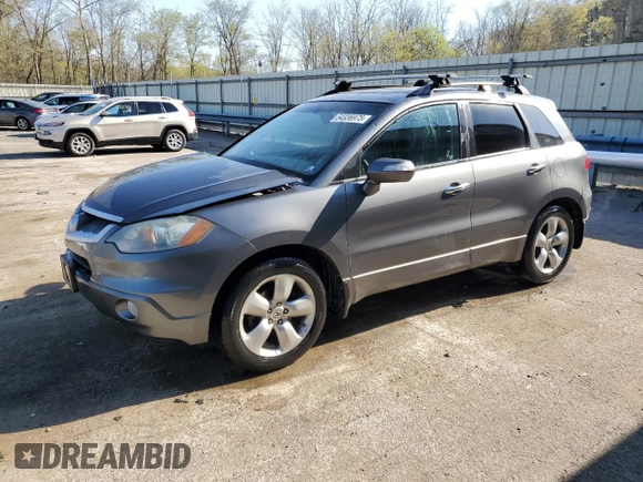 2009 Acura RDX with VIN 5J8TB18219A008166, listed as a Copart auction lot 54336975 with 176,430 mi miles and Salvage Title. Bid and sale history available at carsss.com. Image 1.