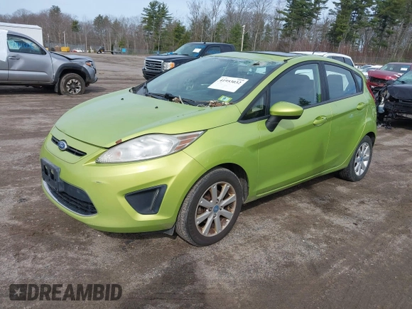 2011 Ford Fiesta SE with VIN 3FADP4EJ6BM150660, listed as a IAAI auction lot 41953032 with 175,607 mi miles. Bid and sale history available at carsss.com. Image 2.