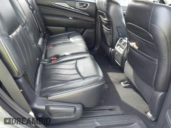 2017 Infiniti QX60 with VIN 5N1DL0MN8HC529622, listed as a IAAI auction lot 41724339 with 191,983 mi miles. Bid and sale history available at carsss.com. Image 8.