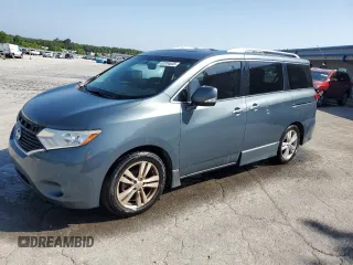 2011 Nissan Quest SL z VIN JN8AE2KP6B9009056, wystawiony jako Copart lot #62034635 z przebiegiem 132 065 mil mil oraz Czysty tytuł • Clean title. Historia ofert i sprzedaży dostępna na DreamBid. Obrazek 1.