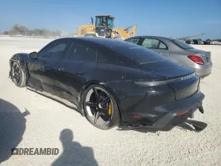 2020 Porsche Taycan Turbo with VIN WP0AC2Y18LSA70751, listed as a Copart auction lot 74879044 with Not provided miles and Non repairable. Bid and sale history available at DreamBid. Image 2.