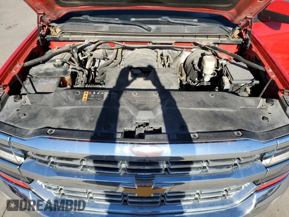 2017 Chevrolet Silverado 1500 LT with VIN 1GCRCREHXHZ100664, listed as a Copart auction lot 84485074 with 128,362 mi miles and Salvage Title. Bid and sale history available at DreamBid. Image 11.