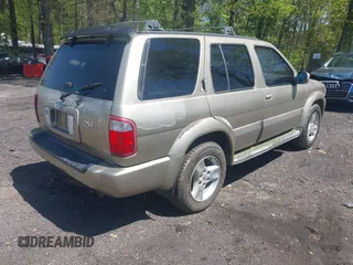 2002 Infiniti QX4 with VIN JNRDR09X52W213906, listed as a IAAI auction lot 41985589 with 166,733 mi miles and . Bid and sale history available at DreamBid. Image 4.