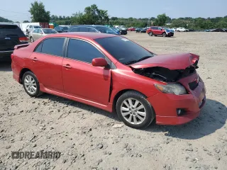 2010 Toyota Corolla with VIN 2T1BU4EE0AC444091, listed as a Copart auction lot 60593595 with 179,227 mi miles and Salvage title. Bid and sale history available at DreamBid. Image 4.