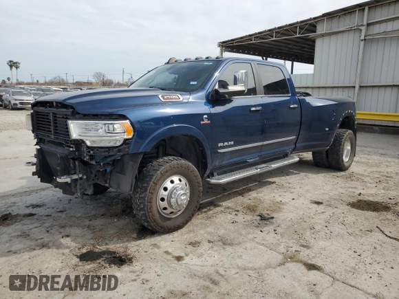 2022 Ram 3500 Limited with VIN 3C63RRRL2NG116492, listed as a Copart auction lot 45283585 with 42,971 mi miles and Salvage Title. Bid and sale history available at carsss.com. Image 1.