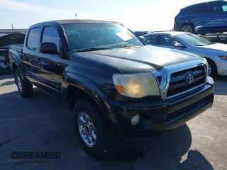 2008 Toyota Tacoma PreRunner with VIN 3TMJU62N88M055390, listed as a IAAI auction lot 41679933 with 247,340 mi miles. Bid and sale history available at carsss.com. Image 1.