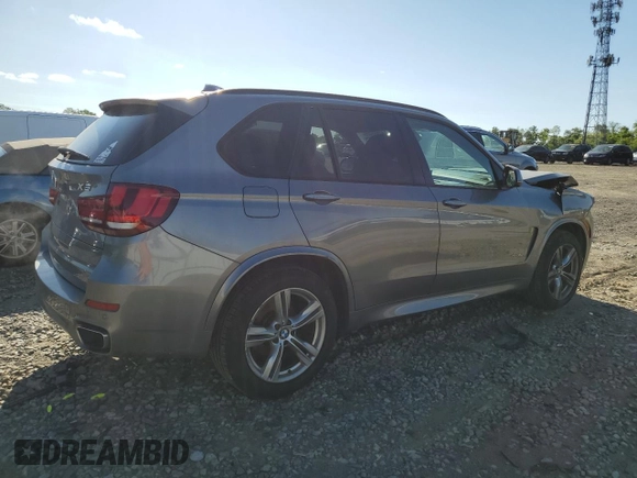 2015 BMW X5 xDrive35i z VIN 5UXKR0C57F0K61171, wystawiony jako Copart lot #57555405 z przebiegiem 119 664 mil mil oraz Szkoda całkowita • Salvage title. Historia ofert i sprzedaży dostępna na DreamBid. Obrazek 3.