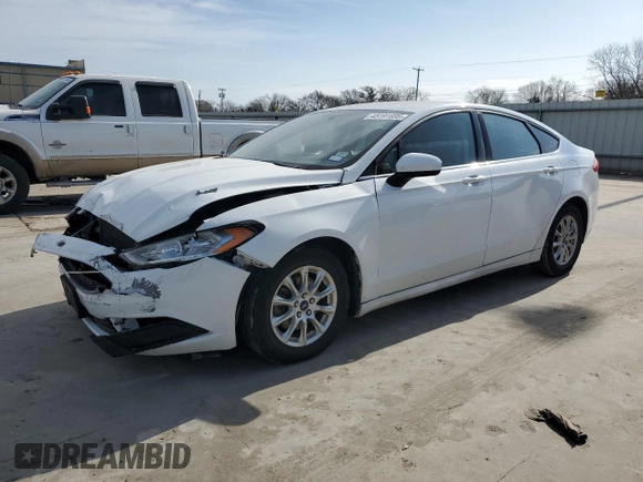 2017 Ford Fusion S with VIN 3FA6P0G71HR244394, listed as a Copart auction lot 45191695 with 70,982 mi miles and Clean Title. Bid and sale history available at carsss.com. Image 1.