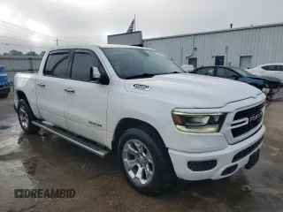 2019 Ram 1500 Big Horn with VIN 1C6RREFT1KN683657, listed as a Copart auction lot 58408885 with 70,556 mi miles and Non repairable. Bid and sale history available at DreamBid. Image 4.